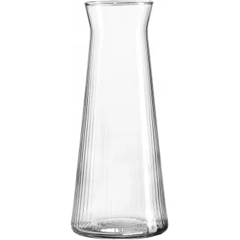 Ritzenhoff & Breker LARA steklena karafa 1,0L, rebrasto prozorno steklo, primerna za pomivalni stroj 820881