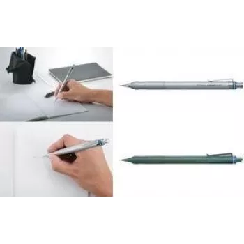 Tombow MONO graph fine mehanski svinčnik 0,5 mm, srebrn, 4 mm vodilna cevka SH-MGF04
