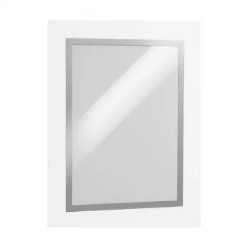 DURABLE DURAFRAME A3 samolepilni informacijski okvir, srebrn, 2 kosa 487323
