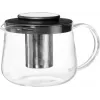 Ritzenhoff & Breker Yucca čajnik 1,5 L, črno-prosojen 156713