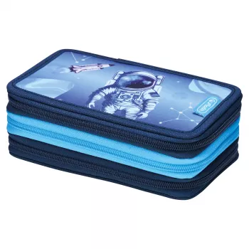 Herlitz TriCase Cosmic Explorer 31-delna peresnica, poliester, 3 predali, 3 zadrge 400197093