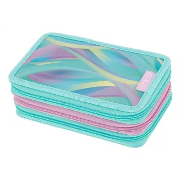 Herlitz TriCase Minty Love peresnica, 31-delna, poliester, trije predali, 3 zadrge 400205914