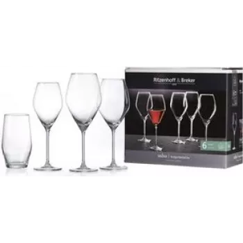 Ritzenhoff & Breker SALSA kozarec za rdeče vino 470 ml, prozoren, primeren za pomivalni stroj, višina 250 mm, 1 kos 315806