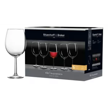 Ritzenhoff & Breker VIO kozarec za burgundec 570 ml prozoren (812183)
