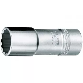 GEDORE D 19 L 13 dolga nasadna ključna glava, 13 mm, pogon 1/2 inch, profil UD 6140170