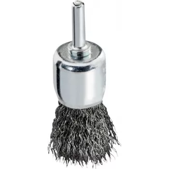 Metabo lončasta krtača 25x0,3 mm / 6 mm vpetje, valovita jeklena žica, 20.000 vrt/min 630554000