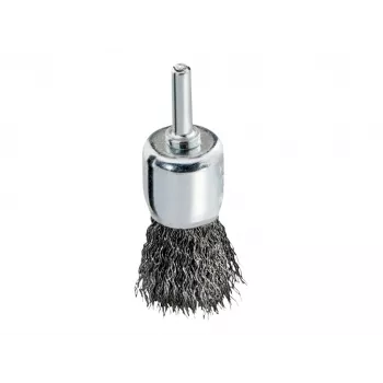 Metabo lončasta krtača 25x0,3 mm / 6 mm vpetje, valovita jeklena žica, 20.000 vrt/min 630554000