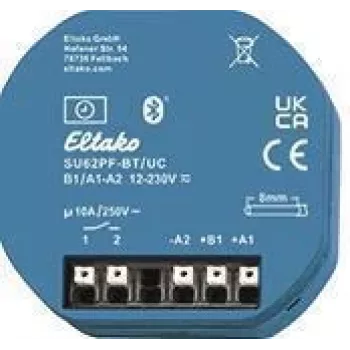 Eltako 1-kanalna časovna stikala z breznapetostnim kontaktom SU62PF-BT/UC, Bluetooth, 16A 30062006