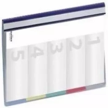 DURABLE DIVISOFLEX A4 organizacijska mapa, 5 predalov, modra 255706