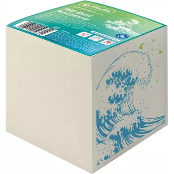 Herlitz 50033461 nelepljive nalepke, 900 nalepk, sive, pravokotne