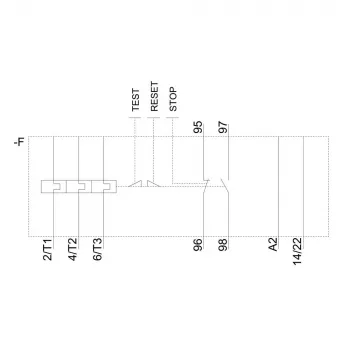 SIEMENS SIRIUS 3RU21 toplotna zaščita pred preobremenitvijo 1.8-2.5A S00 vijačne sponke 3RU21161CB0