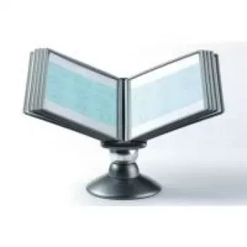 DURABLE SHERPA motion TABLE 10 referenčni prikazovalni sistem, 10 A4-panelov, črn 558737