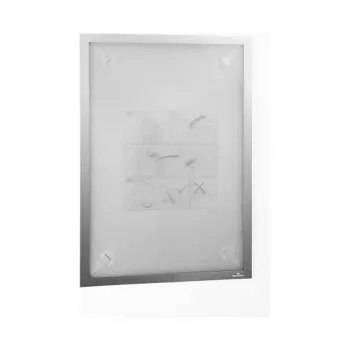 DURABLE DURAFRAME® WALLPAPER A3 srebrn samolepilni informacijski okvir 484423