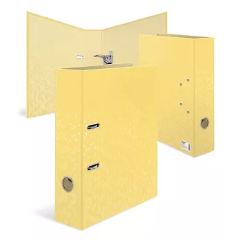 HERMA Color Standard registrator, DIN A4, rumen, 70 mm hrbet, karton, 1 kos 20114