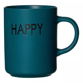 Ritzenhoff & Breker PETROL HAPPY komplet skodelic za kavo, 390 ml, porcelan, primeren za pomivalni stroj, 4 deli 425642