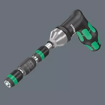 Wera 05052501001 držalo za nastavke z vpenjalom Rapidaptor za hitro menjavo, 1/4 inch šestrobni pogon, ročaj Kraftform iz več komponent