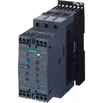 SIEMENS SIRIUS 3RW4038-1 mehki zagon, 37 kW, 72 A, 200-460 V AC, 24 V AC/DC krmiljenje, vijačne sponke 3RW40381BB04