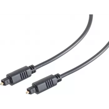 ShiverPeaks S/CONN maximum connectivity digitalni optični avdio kabel, Toslink vtič na Toslink vtič, 3,0 m, črn 69004-3.0