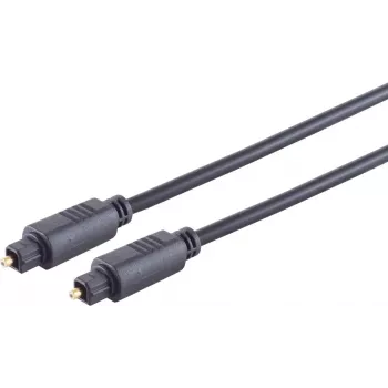 ShiverPeaks S/CONN maximum connectivity digitalni optični avdio kabel, Toslink vtič na Toslink vtič, 3,0 m, črn 69004-3.0