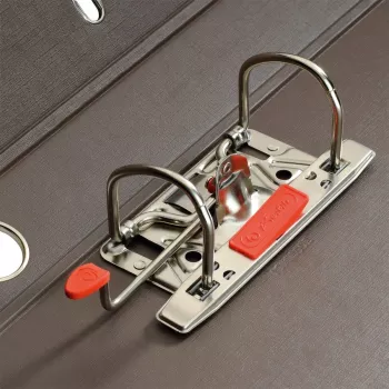 Herlitz maX.file A4 mapa z registratorjem, 50 mm hrbet, polipropilen, rjava 10834851