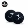 TALBOT torro squash žogica, črno-rdeča, srednja, 2 kosa v blisterju z rdečo piko 251105