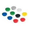 FRANKEN HM38 09 magnetni prijemalnik, 1500 g, 38 mm, okrogel, bel, plastična kapica, lakiran, 1 kos