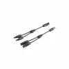 SHIVERPEAKS PV4 T-adapter kabel, 2-na-1, 4 mm², črn, 30 cm BS02-21032