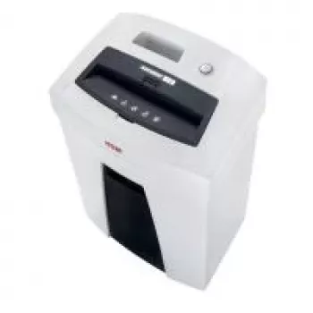HSM SECURIO C16 uničevalnik dokumentov s prerezom na trakove s predrobilnikom, varnostna stopnja P-2, 6 mm trakovi, 15-17 listov, 25 L posoda, črn 1901111