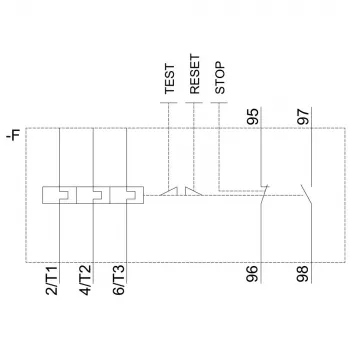 SIEMENS SIRIUS 3RU2126-1KB0 termični zaščitni rele 9.0-12.5A razred 10, vijačne sponke, 1NO+1NC