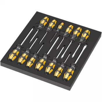 Wera 9714 penasta vložka za set izvijačev za dleta 1, 6-delna 05150105001