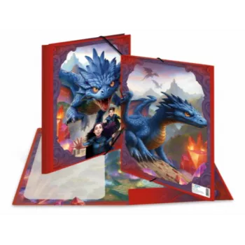 HERMA mapa z vogalno gumo Dragon A3 karton s 3 notranjimi zavihki 20143