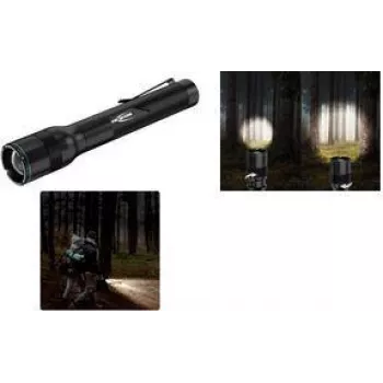 ANSMANN Adventure TA300BF LED svetilka, črna, s sponko za pas, 300 lumnov, izostritvena, IPX4 1600-0761