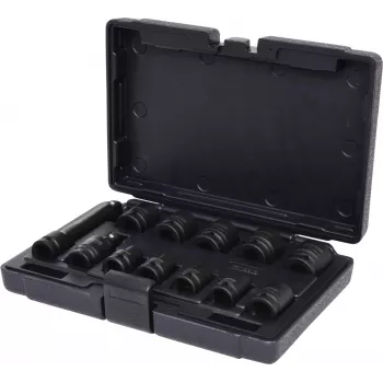 KS TOOLS 1/2 inch šestrobni udarni vijačni nastavek, kratek, 12-delni (515.0112)