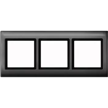 Merten Aquadesign okvir, 3-delni, antracit 400314