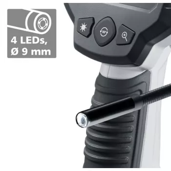 Laserliner 082.252E inšpekcijska kamera z 9 mm sondo in 2,7 inch TFT zaslonom