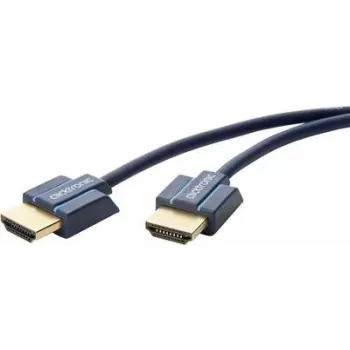 ClickTronic 70703 HDMI kabel 1,5 m HDMI tip A vtič na vtič moder 4K 60Hz 18Gbps