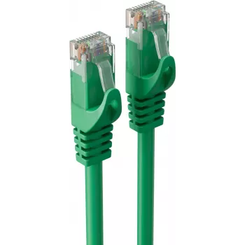 shiverpeaks BASIC-S Cat.6A U/UTP patch kabel, RJ45, 25m, zelen BS08-35103