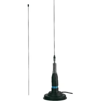 Midland Albrecht ML 145 magnetna CB mobilna antena, 145 cm, 5/8 λ, 26-28 MHz, PL-259, 4 m RG-58 6305