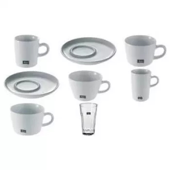 Melitta Latte Macchiato kozarci M-Cups, 330 ml, svinčev kristal, višina 130 mm - 12 kosov (18990)