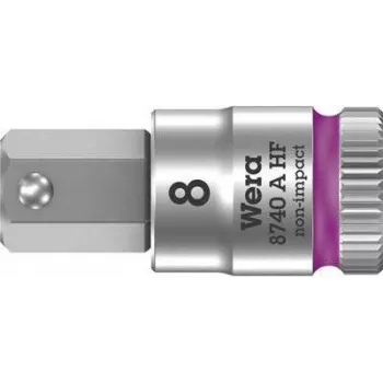 Wera 05003339001 Zyklop 3/8 inch šestrobni nastavek 8x28 mm s funkcijo zadrževanja