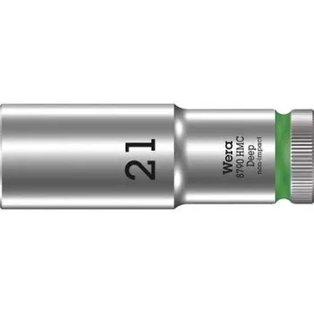 Wera 05004561001 Zyklop 8790 HMC 1/2 inch pogon 21mm šestrobni nastavek z narebrenim ročajem