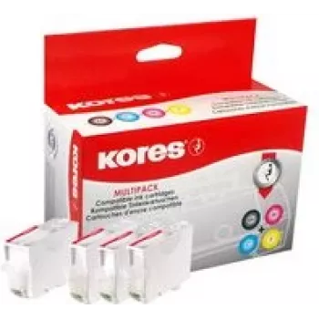 Kores G1577KIT multi-pack kartuš s črnilom za Canon PGI-580/CLI-581 – črna, cian, magenta, rumena (4 x 12,2 ml)