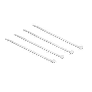 Delock vezice prozorne D 200 x Š 3,6 mm 100 kosov (18606)