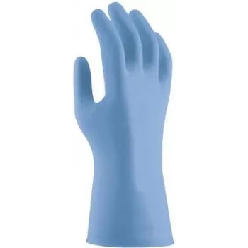Uvex u-fit strong N2000 nitrilne rokavice, velikost M, brez pudra, modre, 100 kosov 6096208