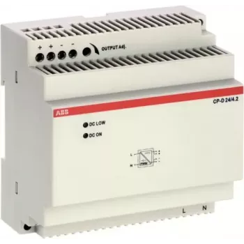 ABB CP-D 24/4.2 DIN-tirno napajalnik 24V DC 4,2A 100,8W 1-fazni 1SVR427045R0400