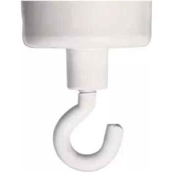 FRANKEN magnet s kavljem HM25, sila držanja 4 kg, premer 25 mm, bel, 1 kos