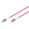 Wentronic 95938 optični patch kabel LC na LC multimode, roza