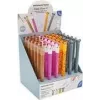 FABER-CASTELL EBERHARD FABER Animal Erase it! gel pisalo display, 36 pisal, modro črnilo, 0,7 mm, brisljivo, polnilno 560109