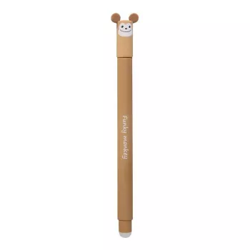 FABER-CASTELL EBERHARD FABER Animal Erase it! Opica gel pisalo 0,7 mm modro 582110