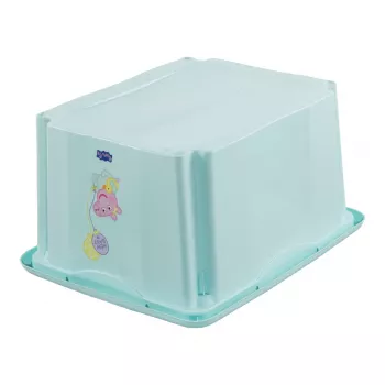 keeeper škatla za shranjevanje karolina Peppa Pig, 24 litrov vrtljiva/zložljiva škatla s pokrovom, PP, akvamarin, 1 kos 1223762433600